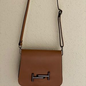 Brown Leather cross body
